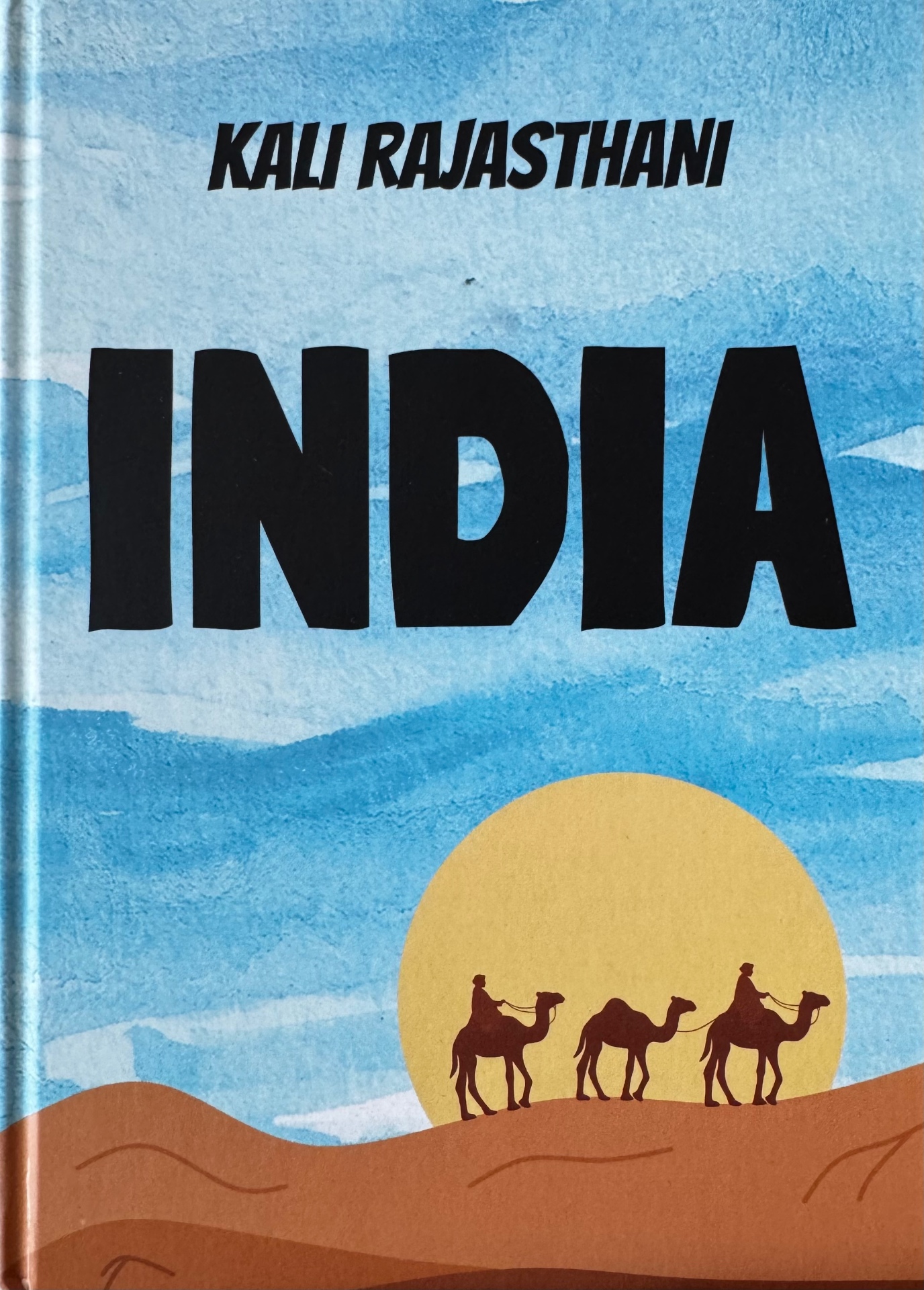 INDIA — हाथरी बणी किताब, काली राजस्थानी